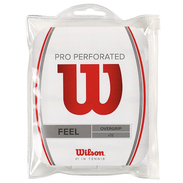 Wilson Pro Overgrip Perforated - 12 Pack