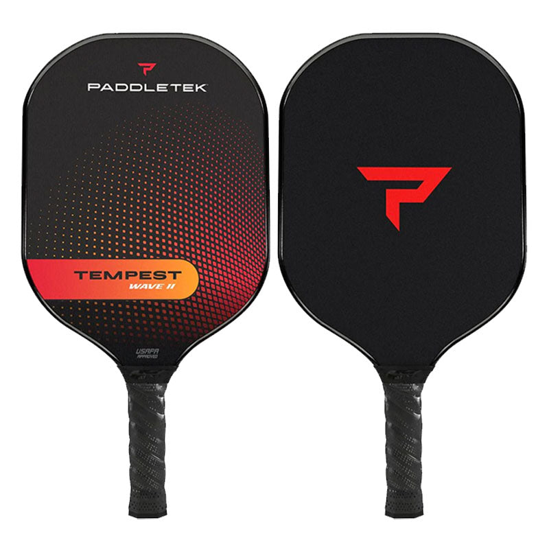 Paddletek Tempest Wave II Pickleball Paddle Red