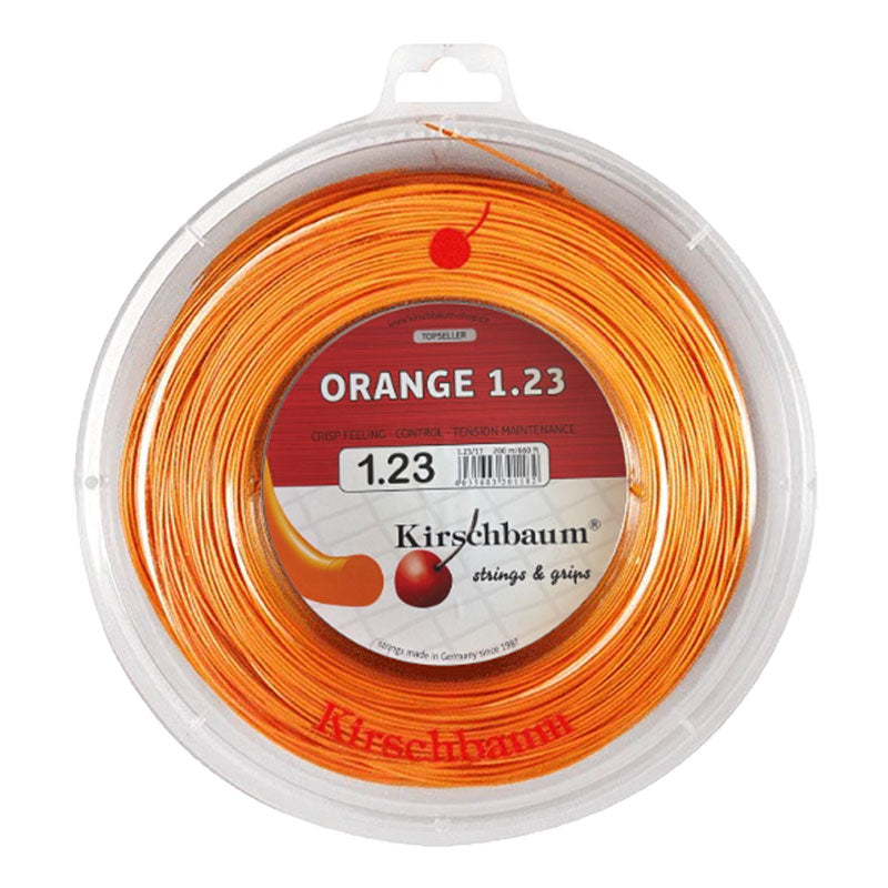 Kirschbaum Super Smash Orange 17 / 1.23 Tennis String Reel