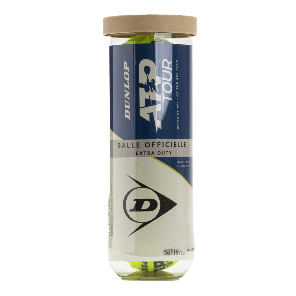 Dunlop ATP Tour Extra Duty Tennis Ball Single Can