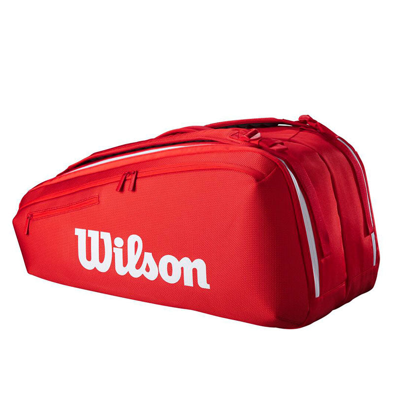 Wilson Super Tour Red 9 Pack Tennis Bag 2025