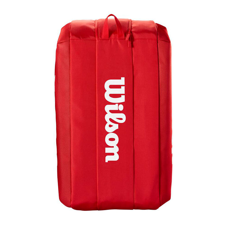 Wilson Super Tour Red 15 Pack Tennis Bag 2025