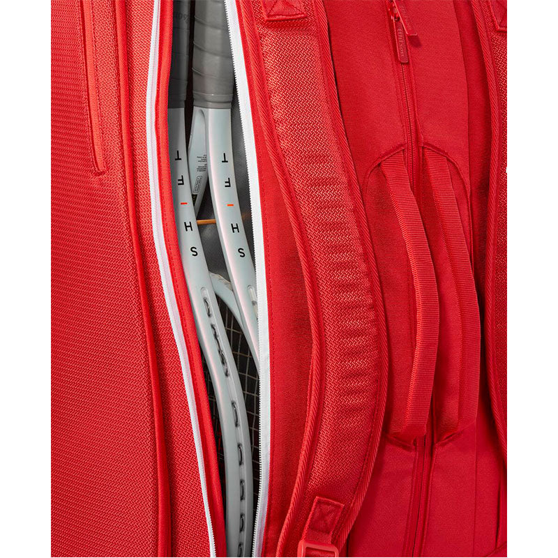 Wilson Super Tour Red 15 Pack Tennis Bag 2025