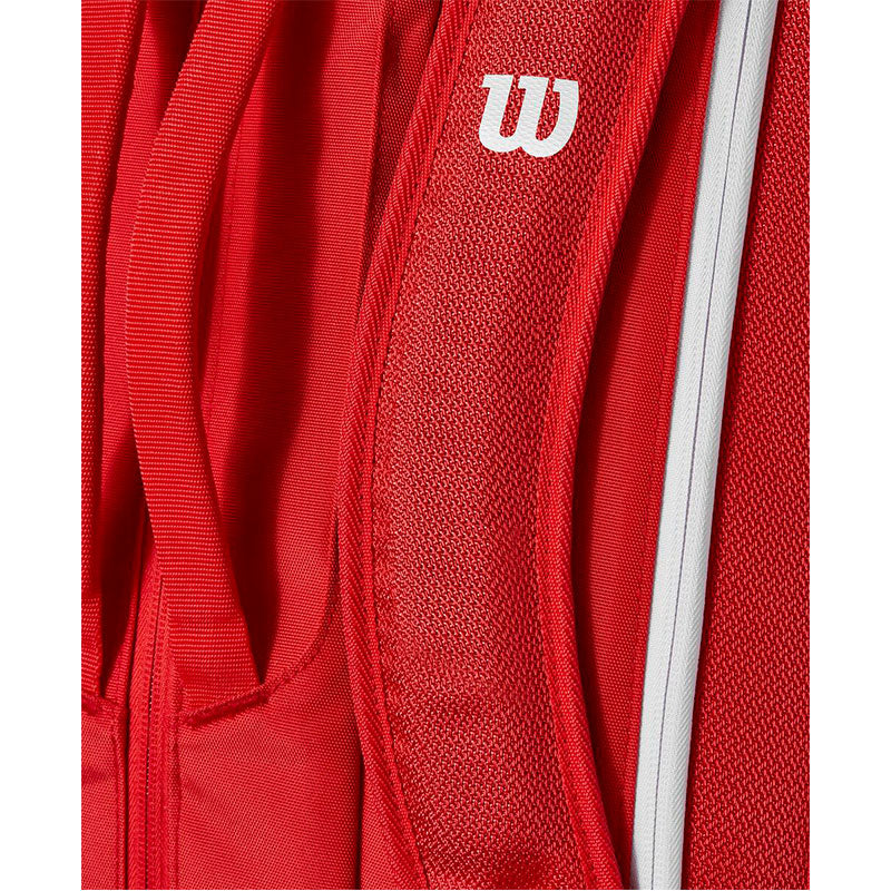 Wilson Super Tour Red 15 Pack Tennis Bag 2025