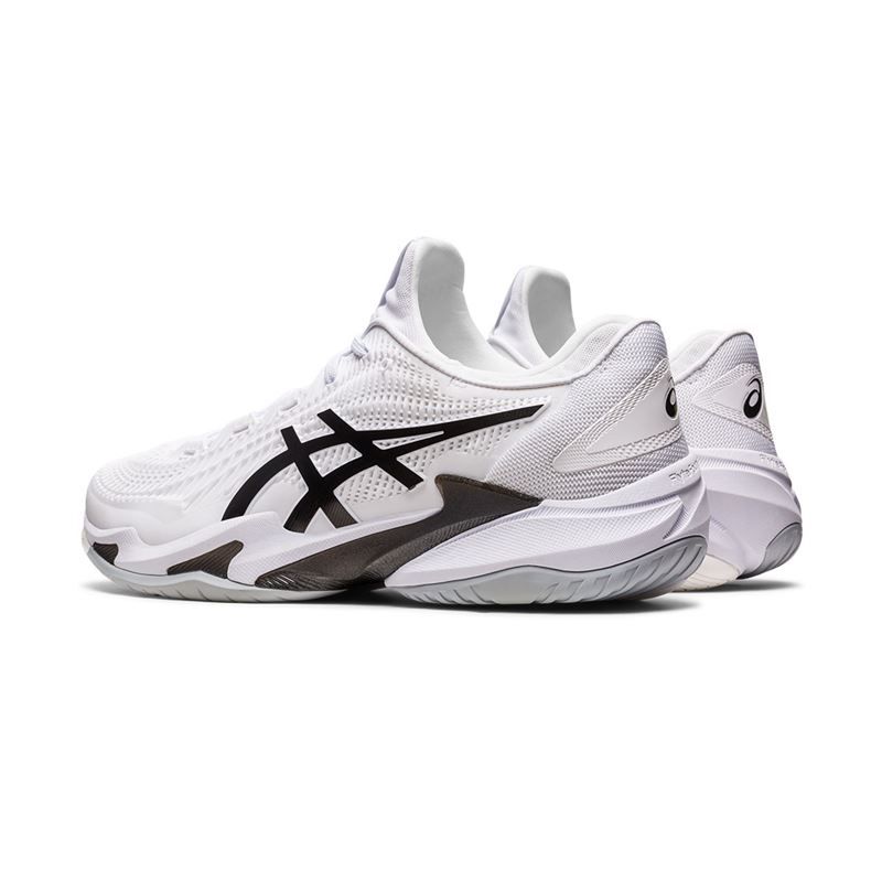 Asics Men's Court FF 3 Tennis Shoes White and Black