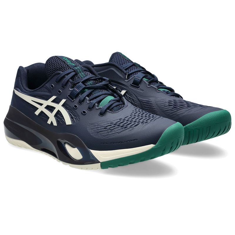 Asics Gel Resolution X Men's Tennis Shoes Midnight Cream
