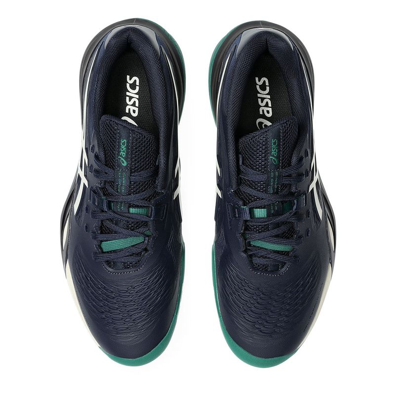 Asics Gel Resolution X Men's Tennis Shoes Midnight Cream