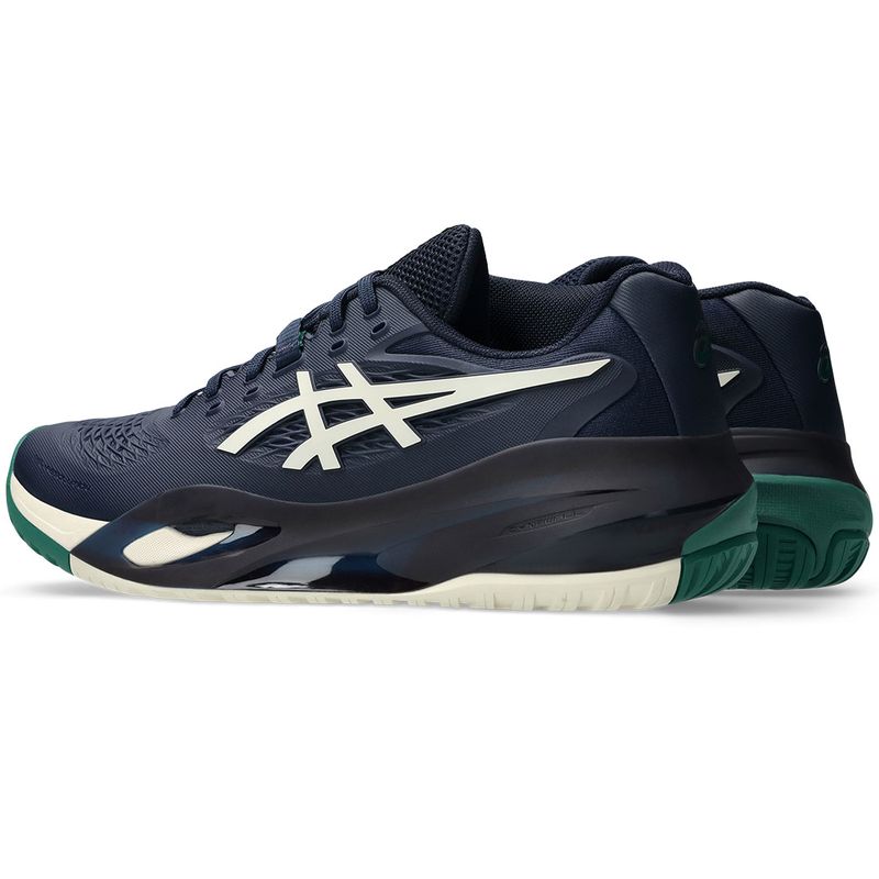 Asics Gel Resolution X Men's Tennis Shoes Midnight Cream