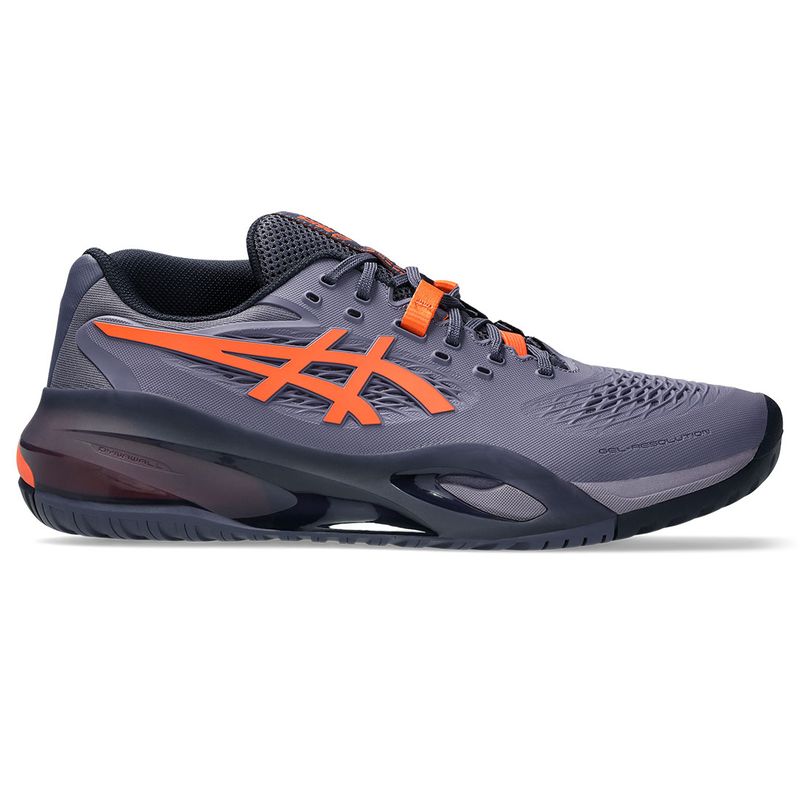 Asics Men's Gel Resolution X Purple and Orange