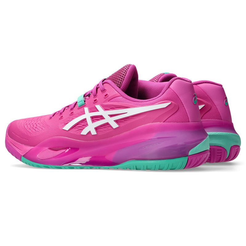 Asics Men's Gel Resolution X Tennis Shoes Digital Sakura and White
