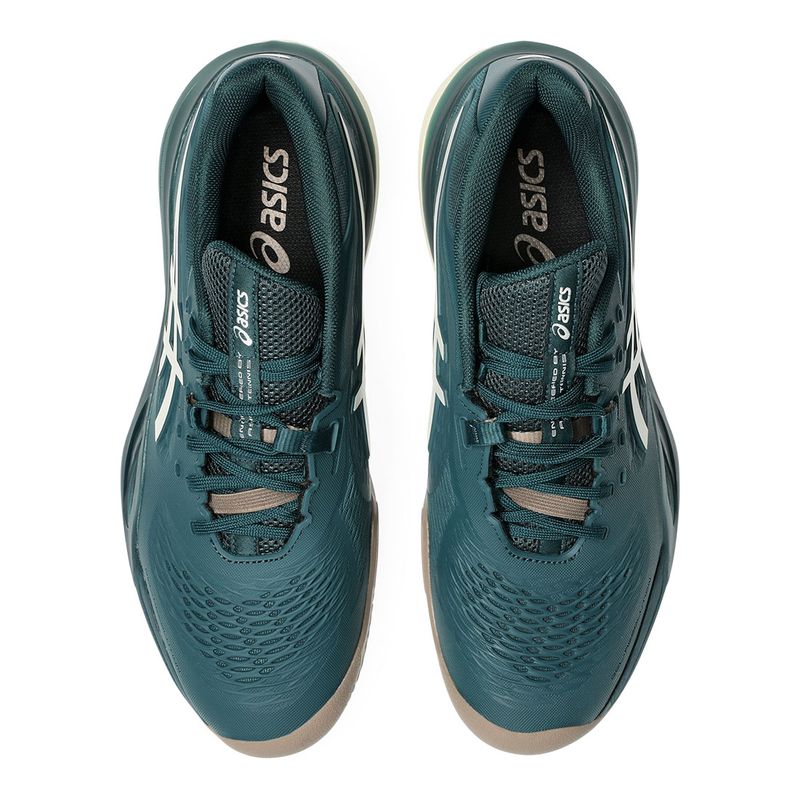 Asics Men's Gel Resolution X Saxon Green and Birch