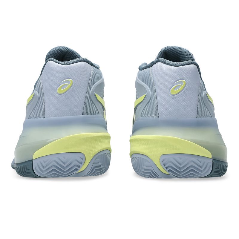 Asics Men's Gel Resolution X Clay Grey Blue and Pistachio