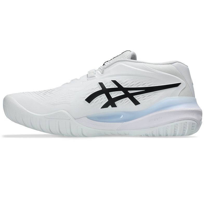 Asics Gel Resolution X Wide (2E) Men's Tennis Shoes White and Black