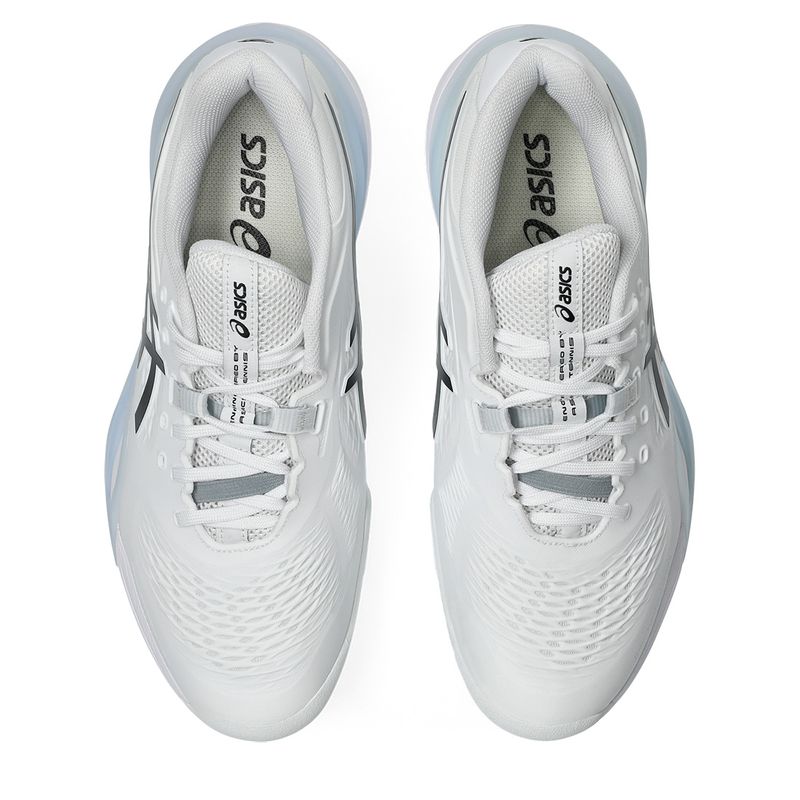 Asics Gel Resolution X Wide (2E) Men's Tennis Shoes White and Black