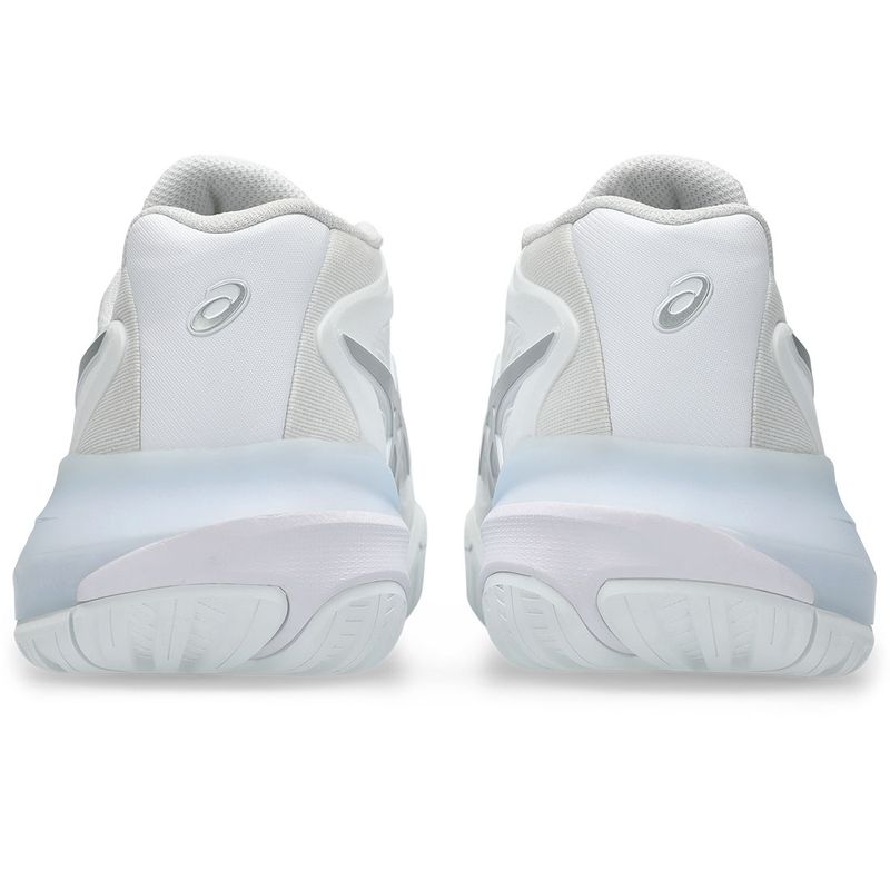 Asics Women Gel Resolution  X Tennis Shoes White and Silver