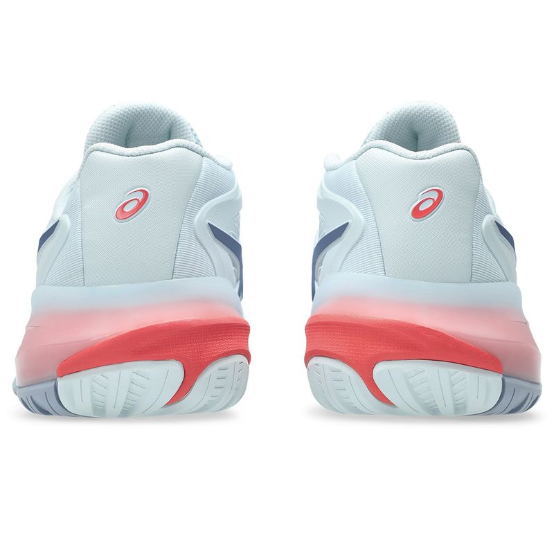 Asics Women Gel Resolution  X Tennis Shoes Sky and Grey Blue