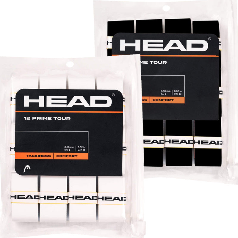 Head Prime Tour Tennis Overgrips - 12 Pack