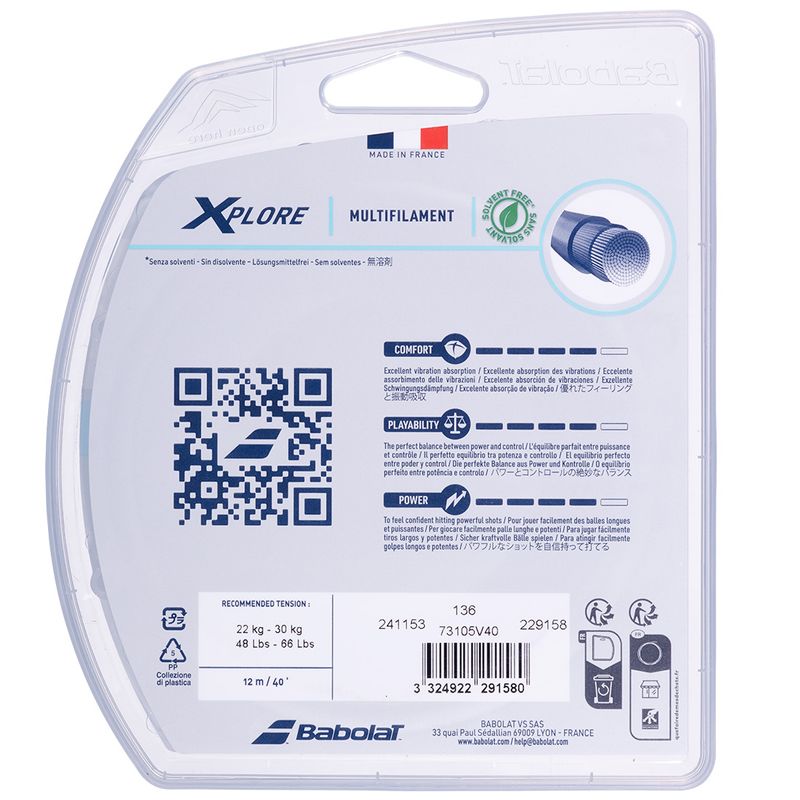 Babolat Xplore 17 Blue Tennis String