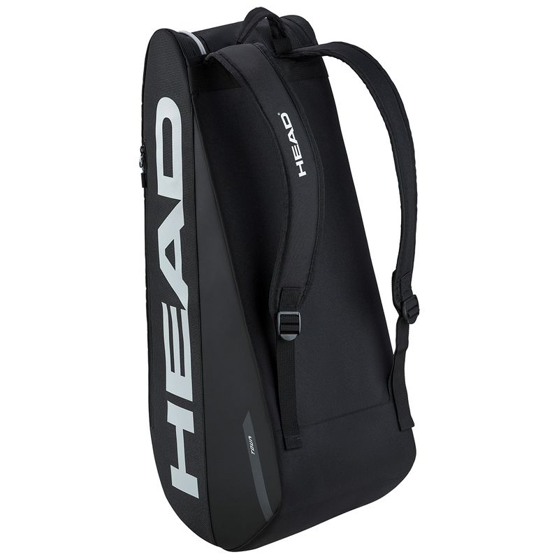 Head Tour M Tennis Racquets Bag 6 Pack Black