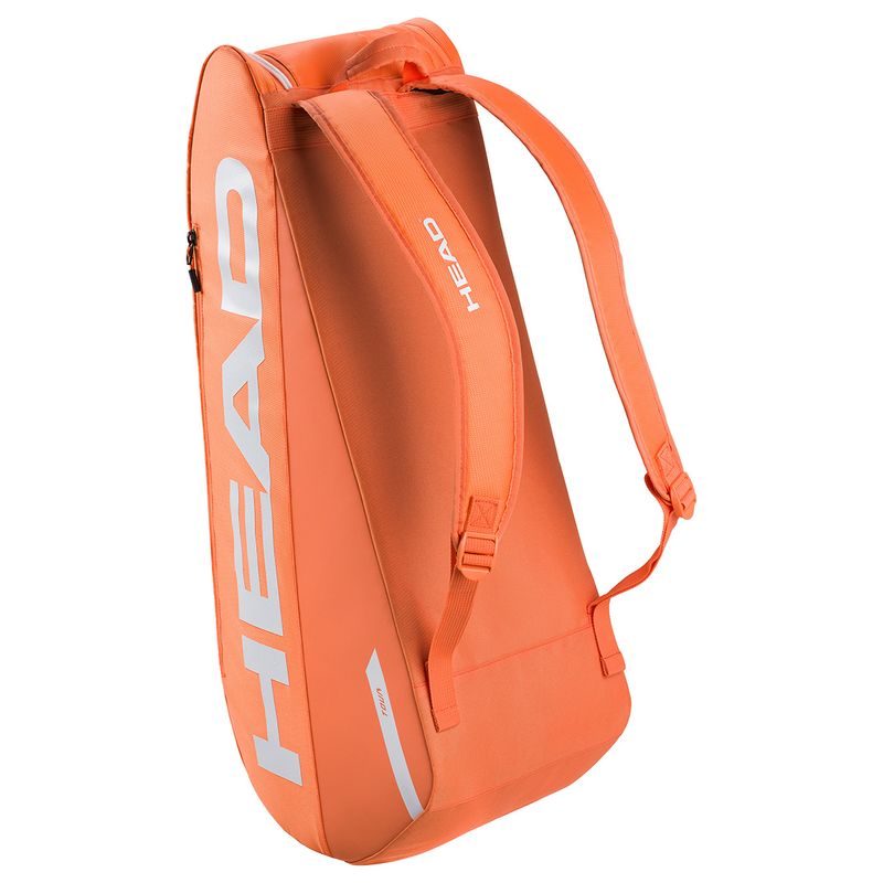 Head Tour M Tennis Racquets Bag 6 Pack Orange