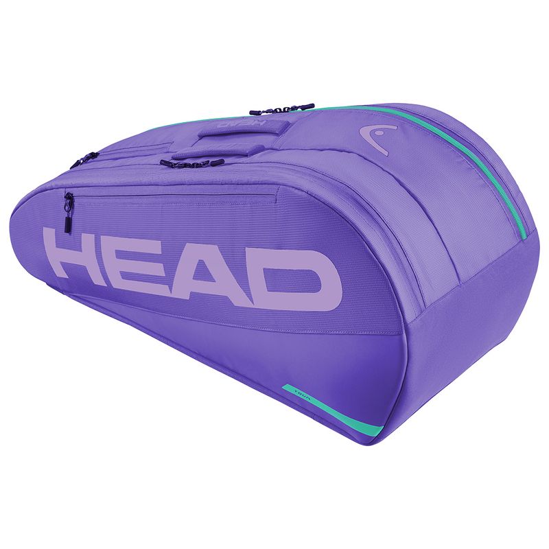 Head Tour M Tennis Racquets Bag 6 Pack Purple