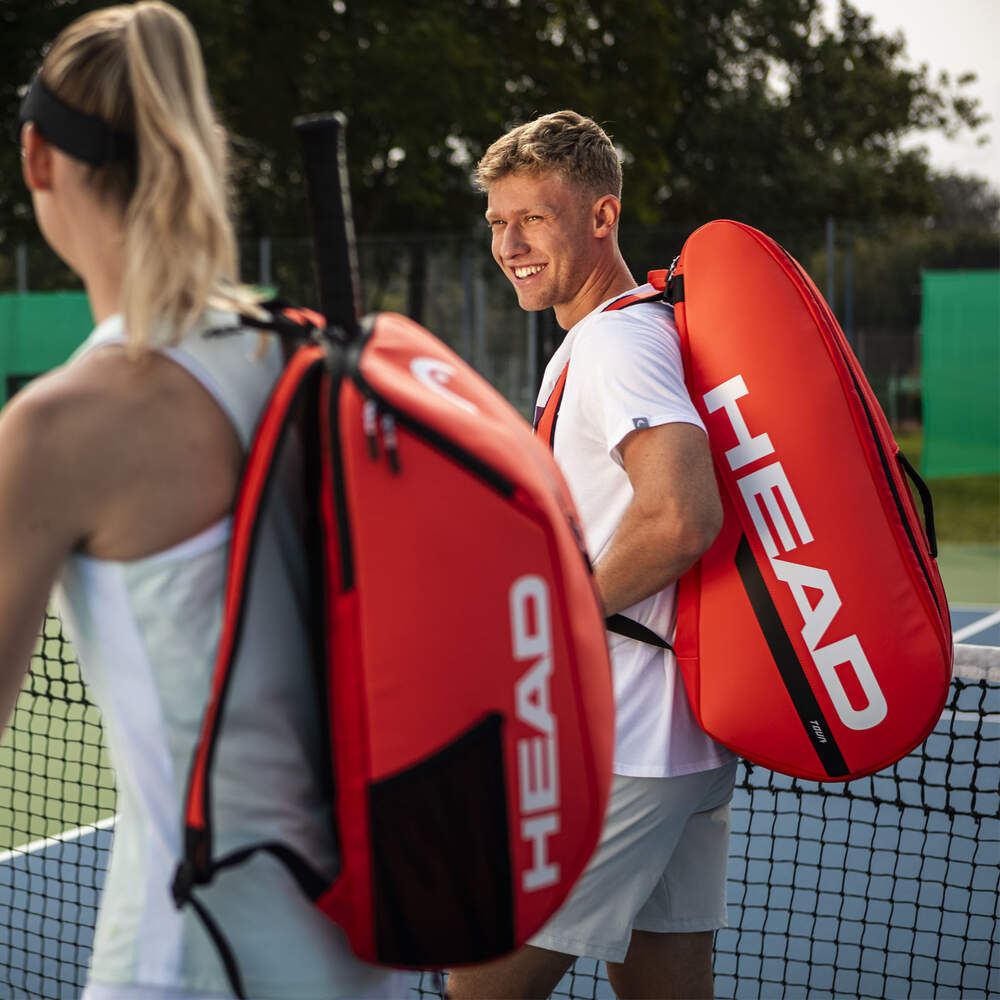 Head Tour XL Tennis Racquet Bag Fluorescent Orange