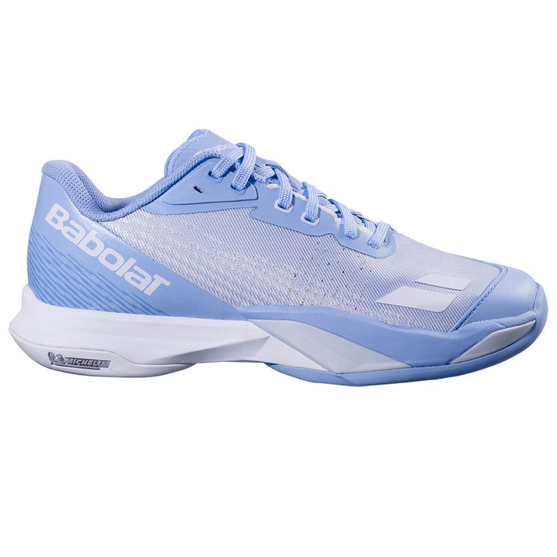 Babolat Jet Mach 4 All Court Women Tennis Shoes Lavender and White