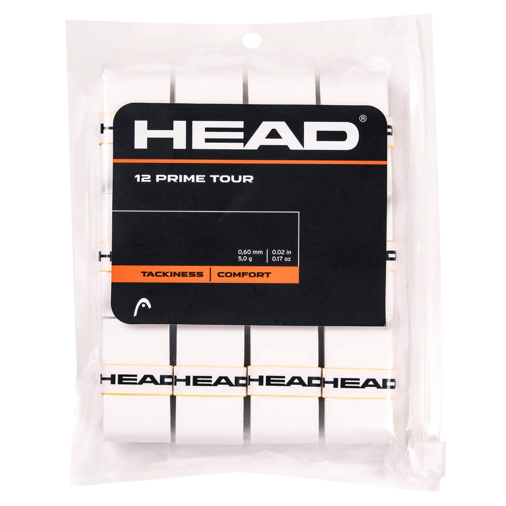 Head Prime Tour Tennis Overgrips - 12 Pack