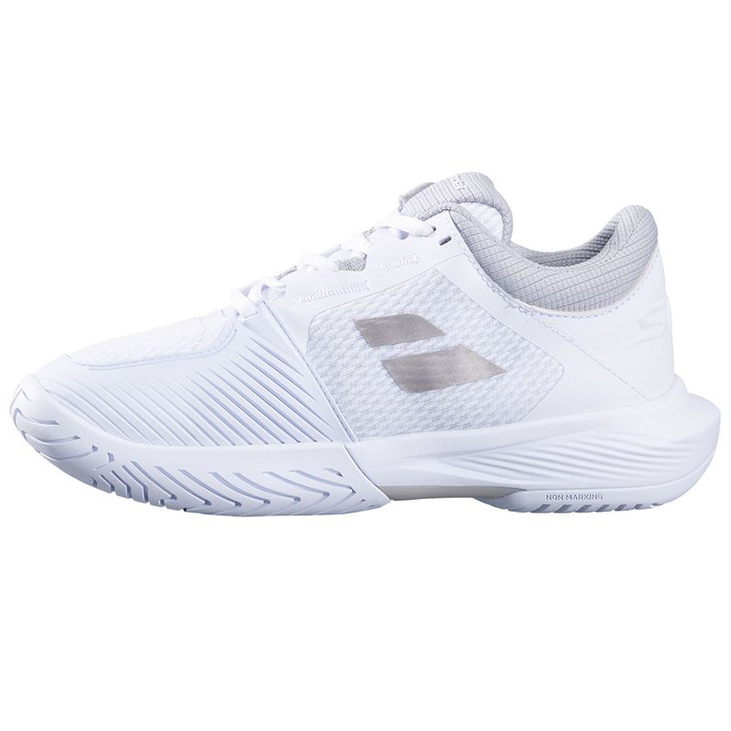 Babolat SFX 4 All Court Women Tennis Shoes White Silver