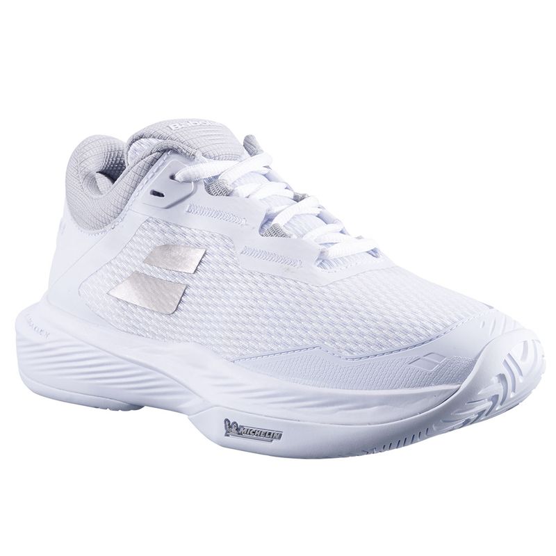 Babolat SFX 4 All Court Women Tennis Shoes White Silver