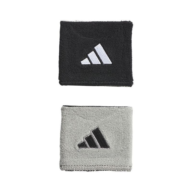 Adidas Interval Reversible 2.0 Tennis Wristband Black Aluminum