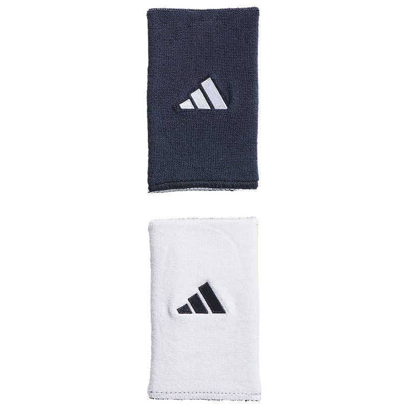 Adidas Interval Reversible 2.0 Large Tennis Wristband Navy White