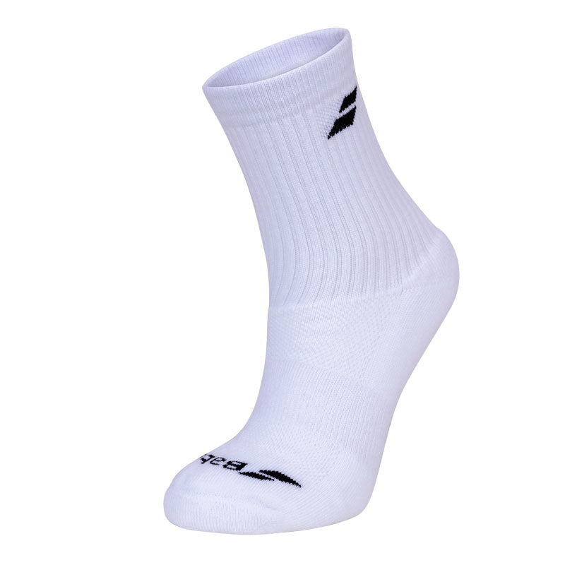 Babolat Unisex Long Tennis Athletic Socks 3 Pack Medium