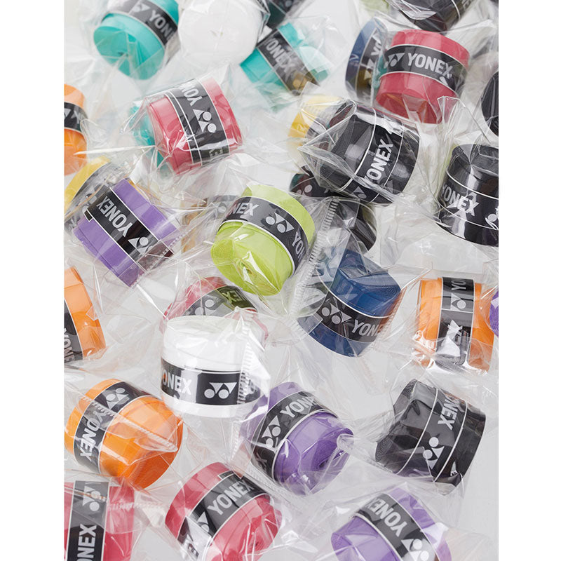 Yonex Wet Super Grap Tennis Overgrips - 60 Pack Assorted Colors