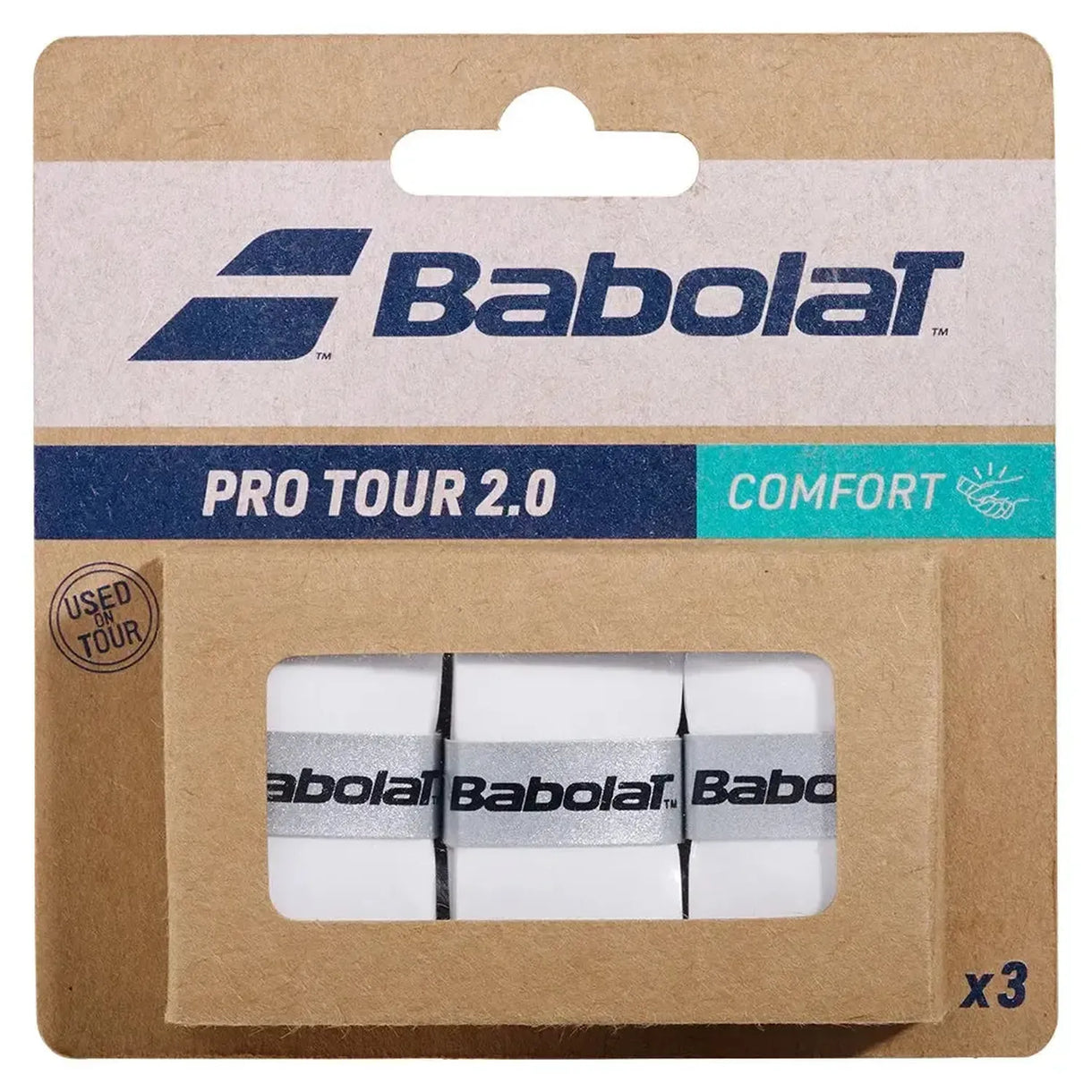 Babolat Pro Tour 2.0 Tennis Overgrip 3 Pack