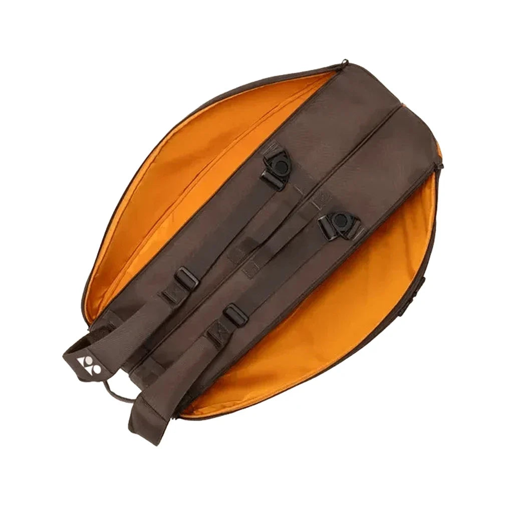 Yonex Pro 6 Pack Racquets Tennis Bag Espresso Brown