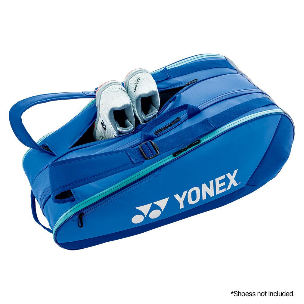 Yonex Team 9 Pack Racquets Tennis Bag Blue