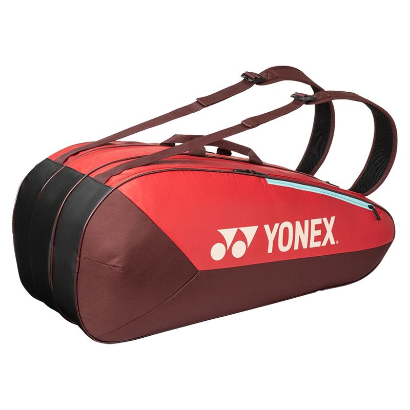 Yonex Team 9 Pack Racquets Tennis Bag Ruby Red