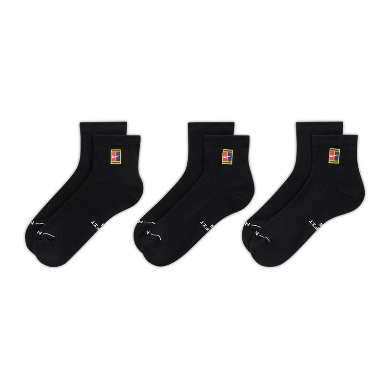 Nike Everyday Elevated Ankle Sock Black 3 Pairs