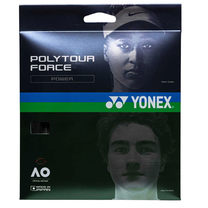 Yonex PolyTour Force 16L / 1.25 Tennis String Black