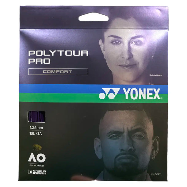 Yonex PolyTour Pro 16L / 1.25 Tennis String Purple