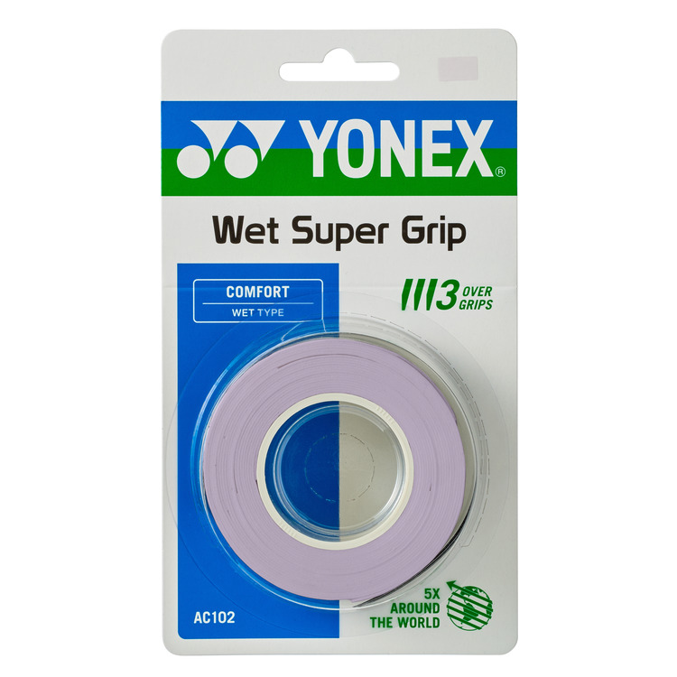 Yonex Wet Super Grap Tennis Overgrips- 3 Pack