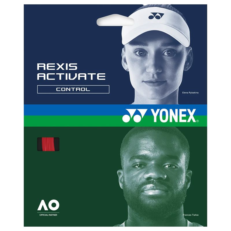 Yonex Rexis Activate 16 Tennis String Red