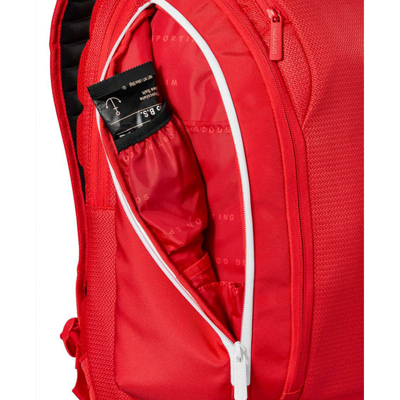 Wilson Super Tour Red Tennis Backpack 2025