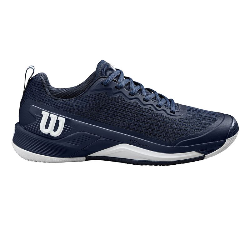 Wilson Men's Rush Pro 4.5 Tennis Shoes Navy White