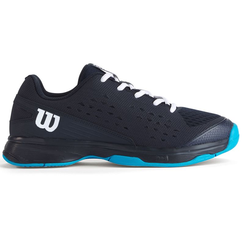 Wilson Rush Pro L Junior Tennis Shoe Navy Blazer