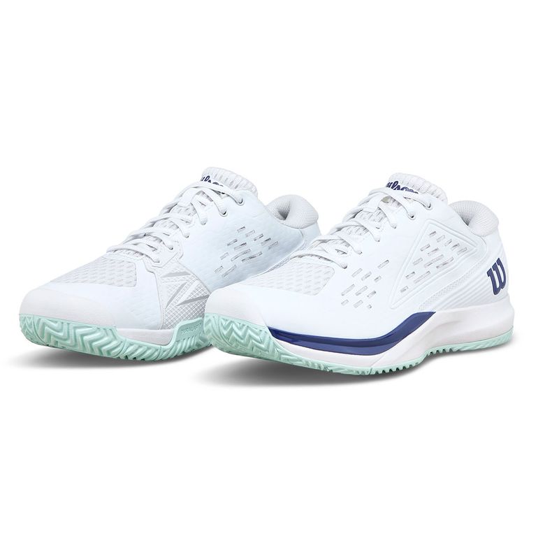 Wilson Rush Pro Ace Junior Tennis Shoes White Blue
