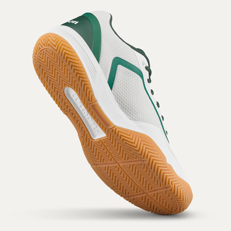 Wilson Men's CourtGlide Tennis Shoes White and Sycamore