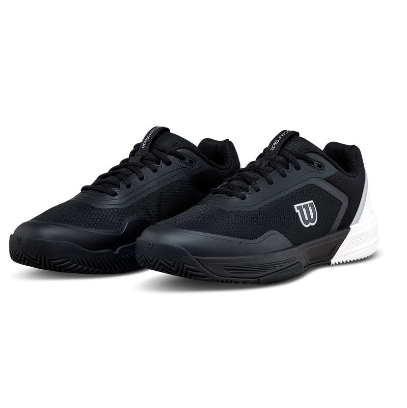 Wilson Men's CourtGlide Tennis Shoes Black and White