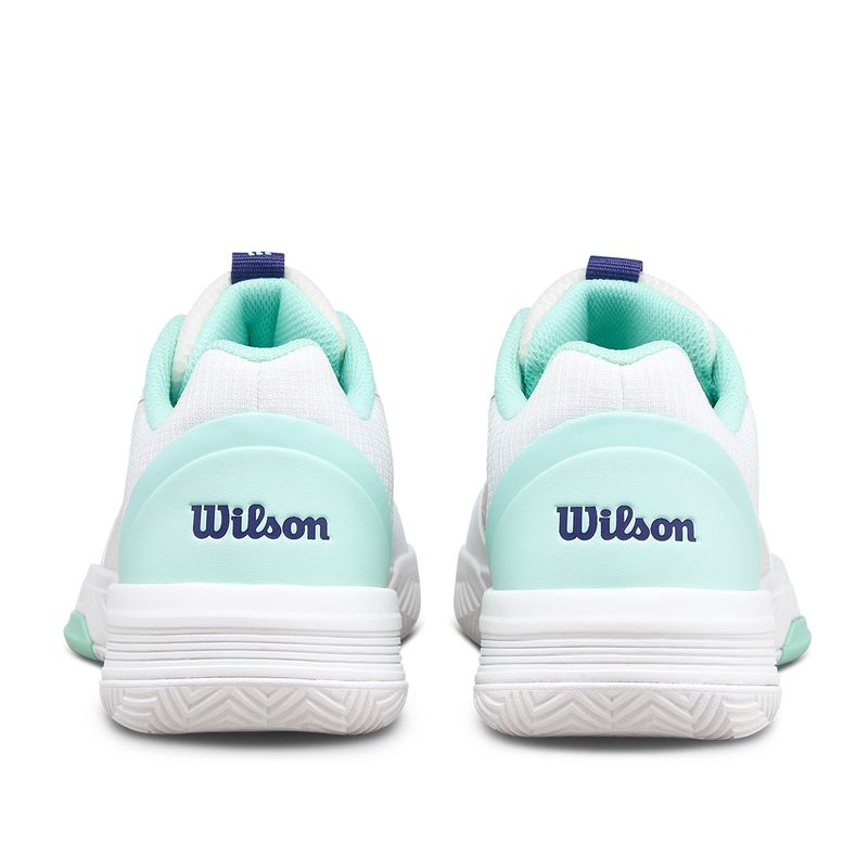Wilson Women's CourtGlide Tennis Shoes White and Bay
